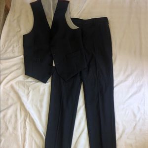 Boys suit pants and vest